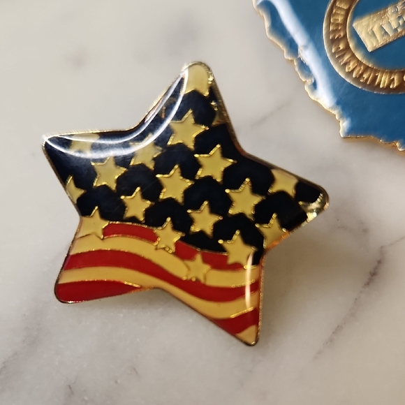 Wounded Warrior Project  | Star Enamel | Las Vegas | Set 6 Lapel Pins | Vintage - Picture 6 of 6